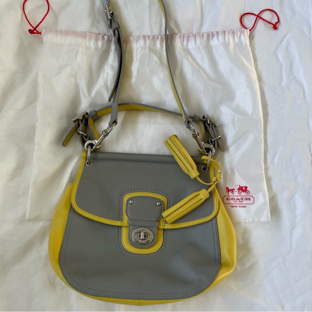 Coach leather purse